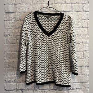 Putorti Canadian Made Chevron Sweater Medium